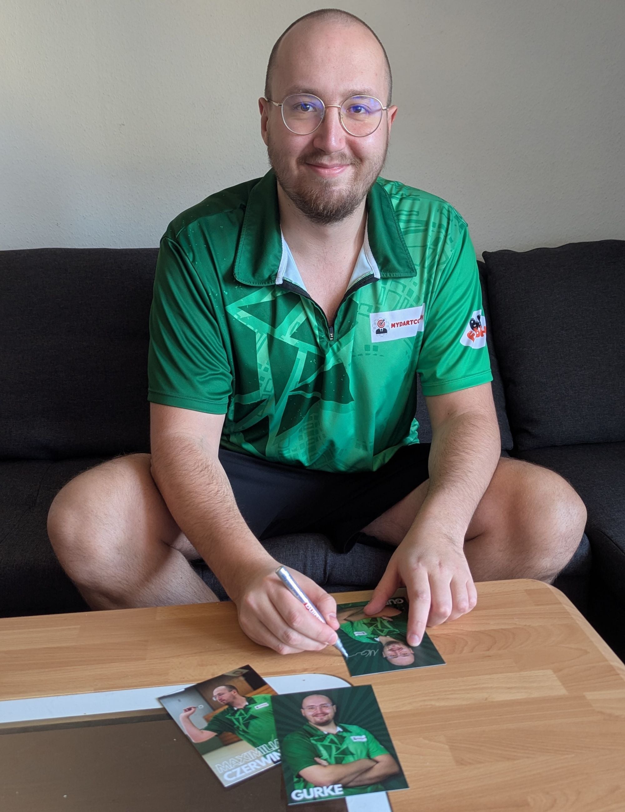Autogrammkarte "GURKE" Maximilian Czerwinski