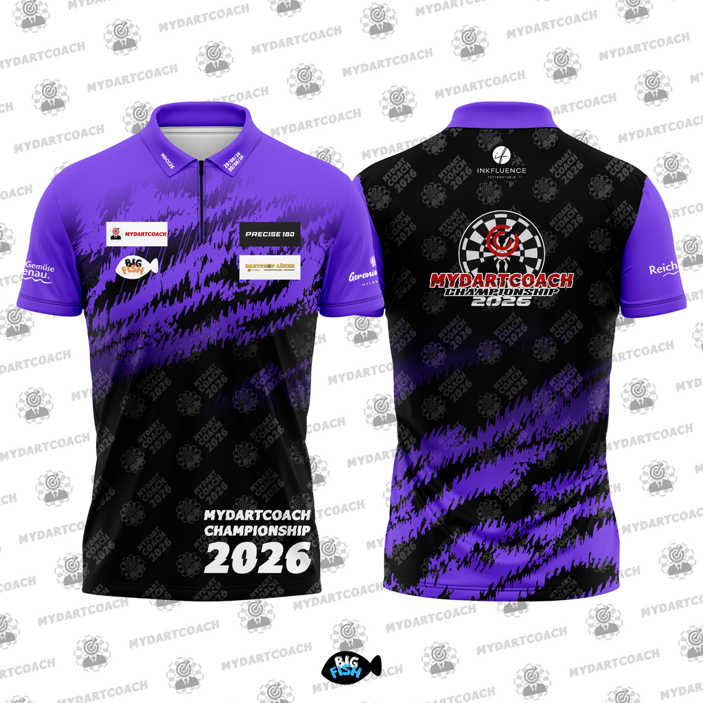 MyDartCoach Championship 2026 Trikot Dark