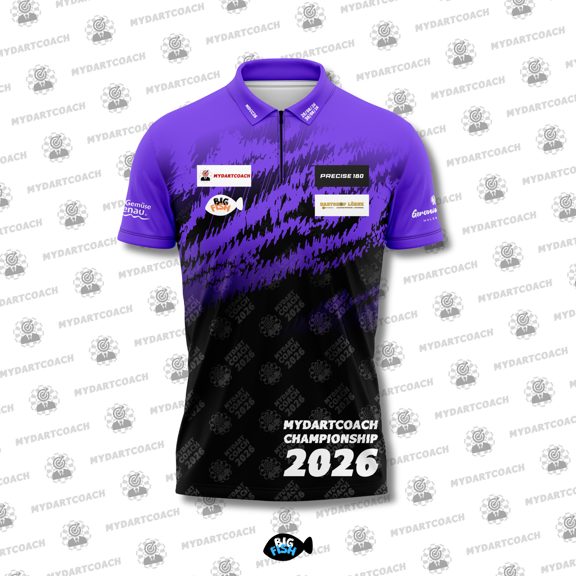 MyDartCoach Championship 2026 Trikot Dark